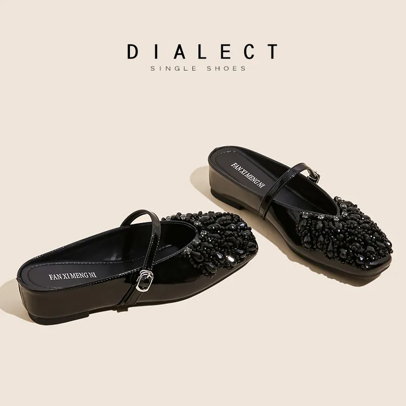 Than Than Me Rubber Sole Slip Resistant Closed Toe Slippers Women's-3