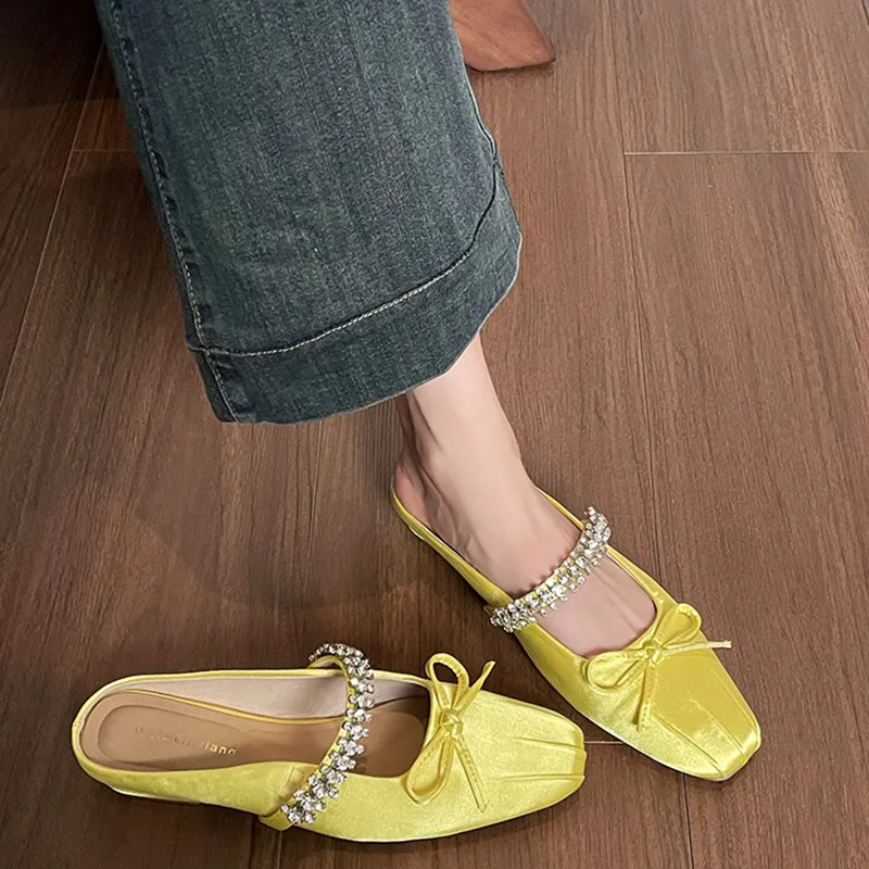 Than Than Me Rubber Sole Slip Resistant Closed Toe Slippers Women's-4