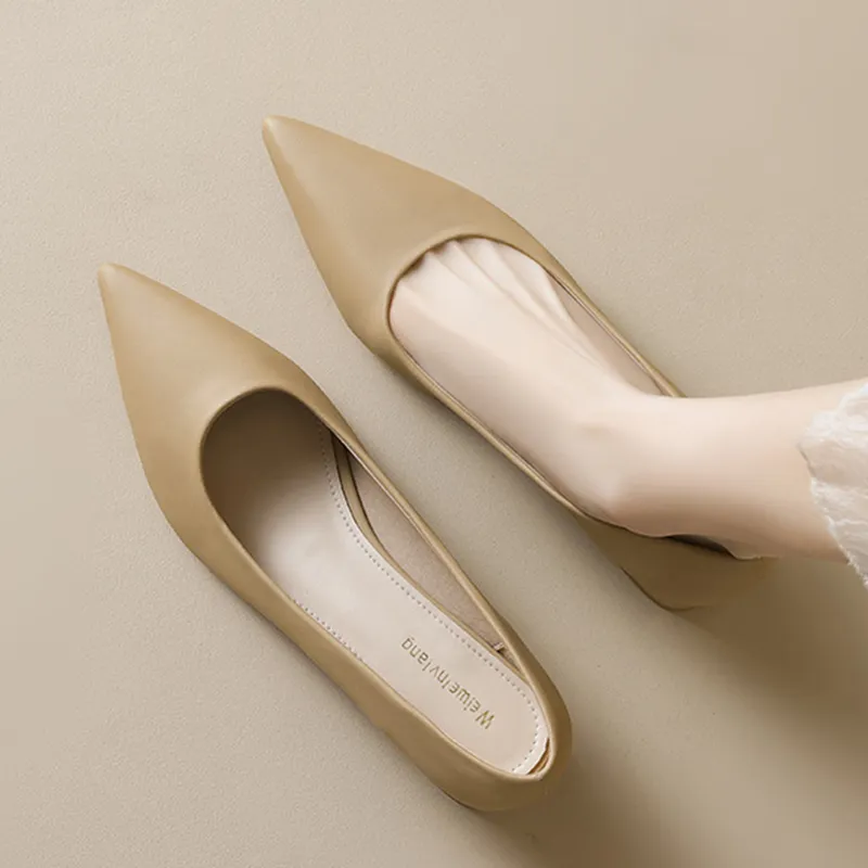 Than Than Me Chunky Heel High Heels Women's-10