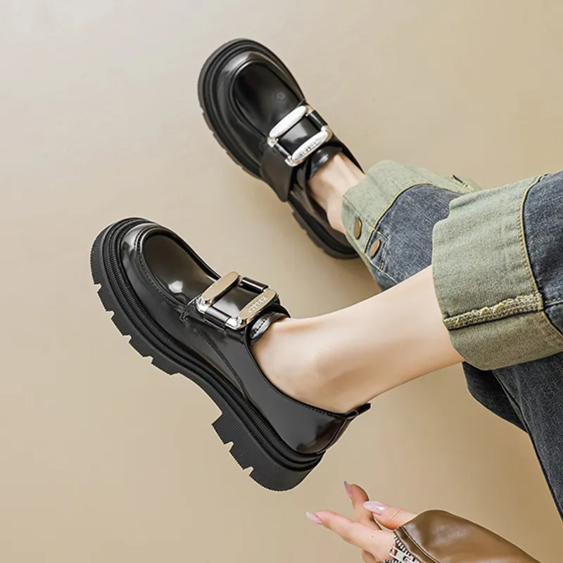 Than Than Me Loafers Women's Black-5