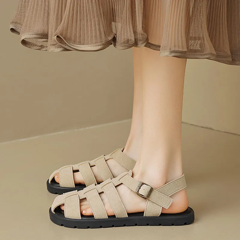 Than Than Me Roman Sandals Women's-7