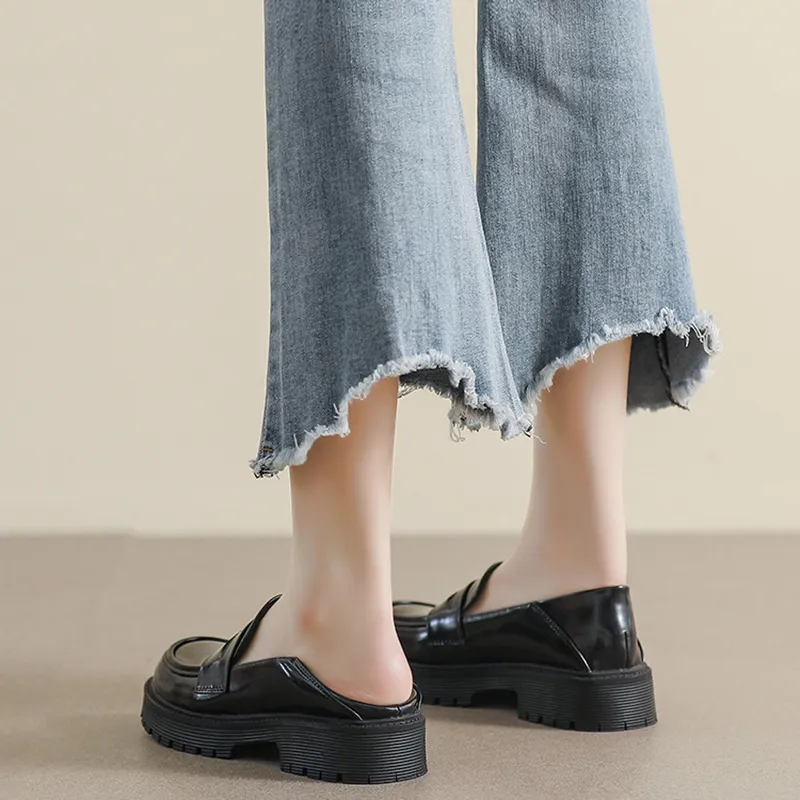 Than Than Me Loafers Women's Black-3
