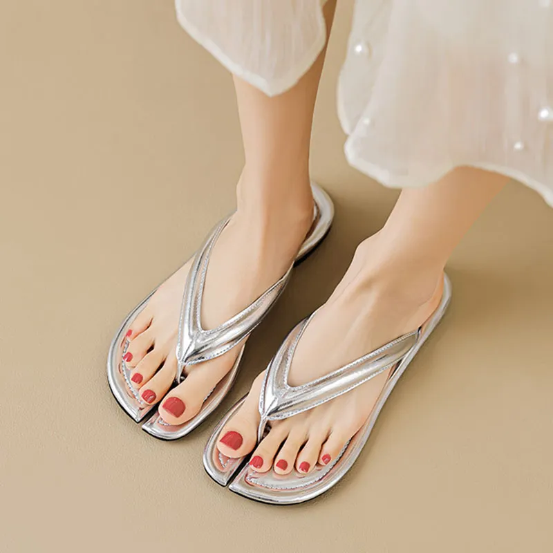Than Than Me Rubber Sole Slip-Resistant Flip Flops Women's-10