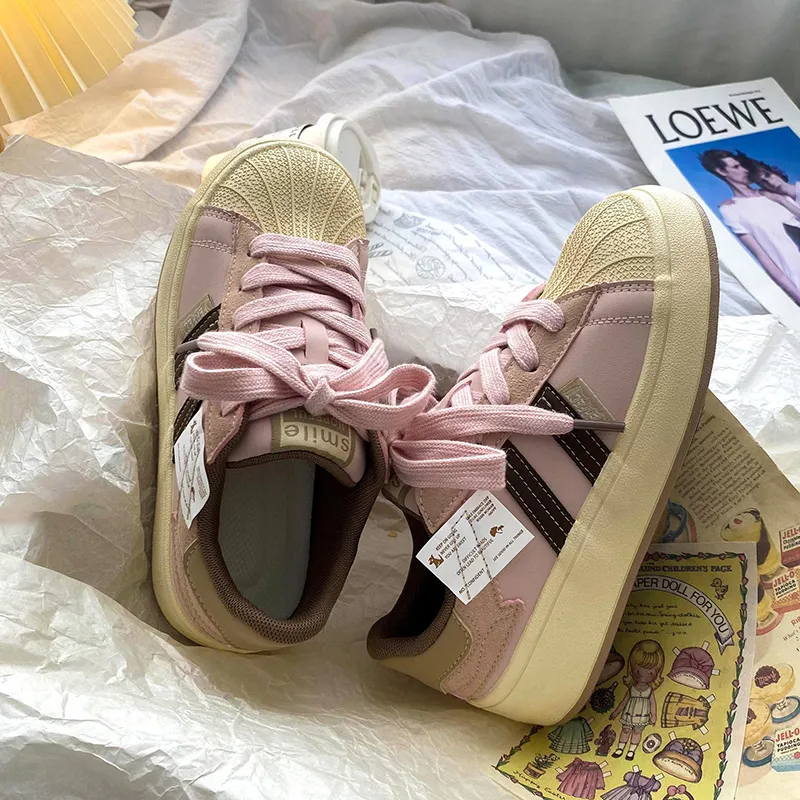 Than Than Me Slip-Resistant Low-Top Skateboard Shoes Women's-3