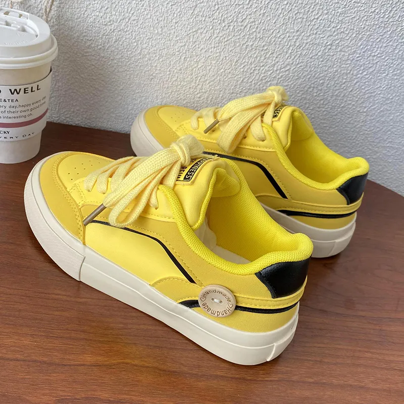 Than Than Me Anti Slip And Wear Resistant Breathable Low Top Skateboard Shoes Women's-14