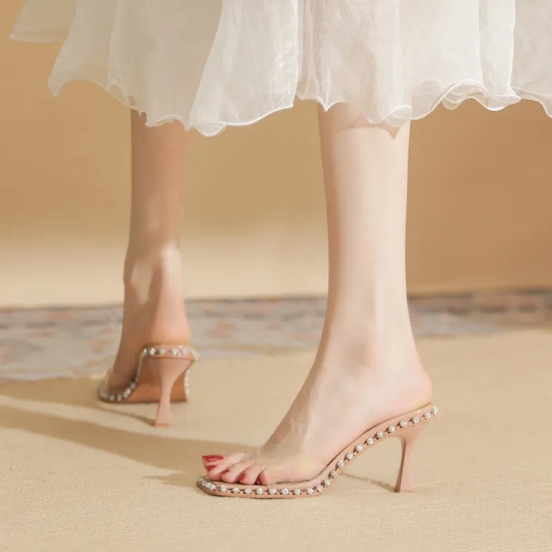 Than Than Me Rubber Sole Slip Resistant Slide Slippers Women's-6