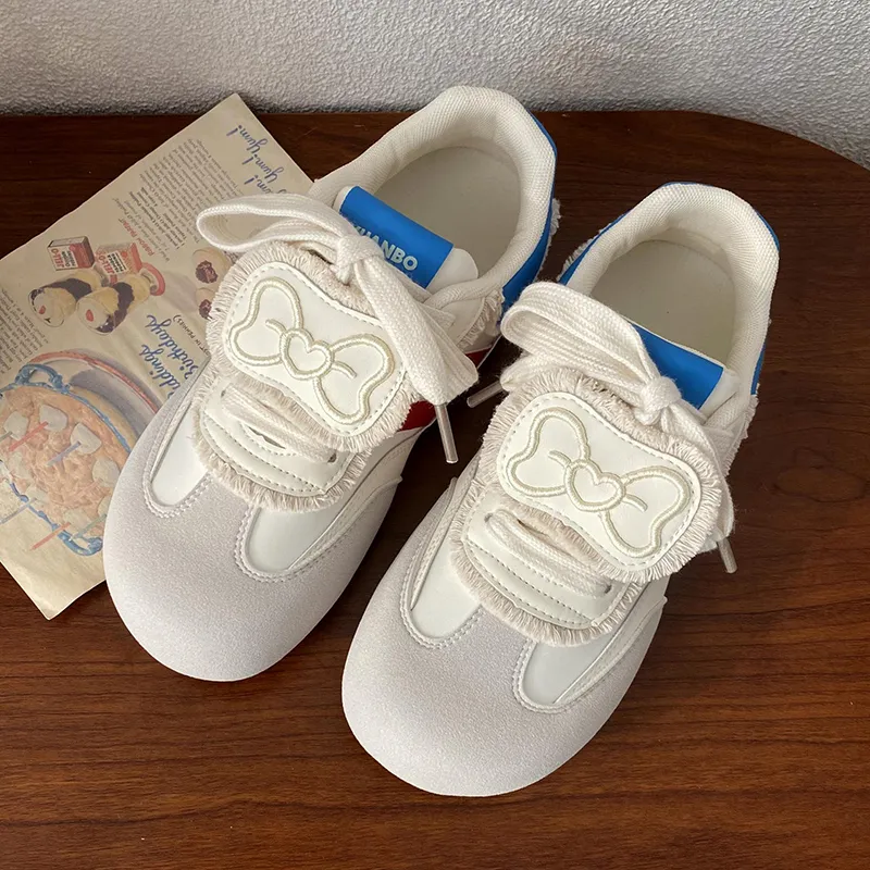 Than Than Me Slip Resistant Low Top Skateboard Shoes Women's-1