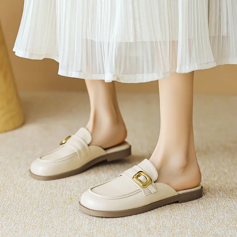 Than Than Me Wrap toe Slippers Women's-7