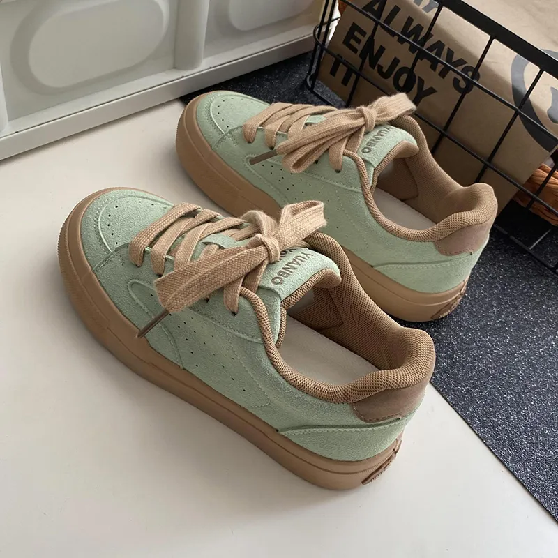 Than Than Me Slip-Resistant Low-Top Skateboard Shoes Women's-15