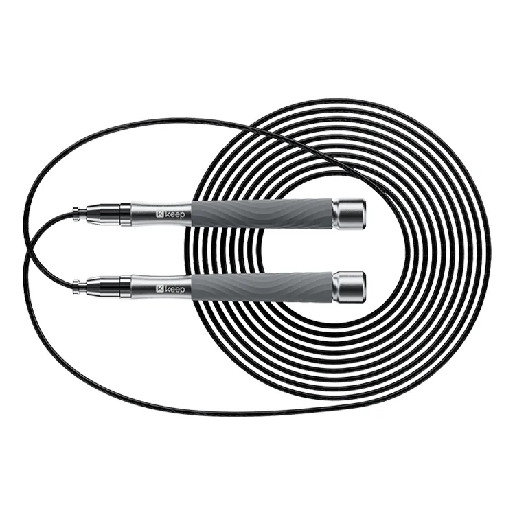 Keep Fitness Training Non Countable Jump Ropes Adults Steel Wire 2.8m-9