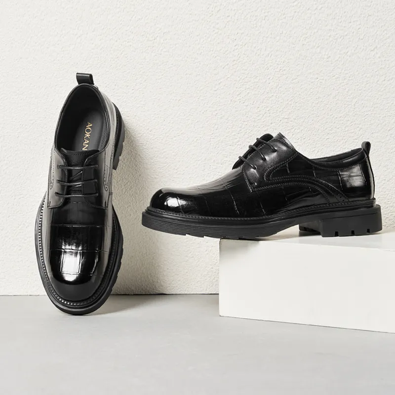 AOKANG Men's Casual Shoes Men Low Top-6