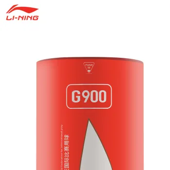 LiNing G900 Goose Feather Shuttlecock 3 Pack Goose Feather Competition Exclusive Shuttlecocks