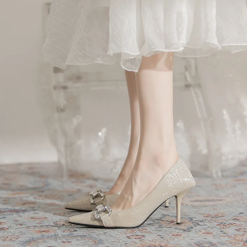 TATAYA Slim Heel High Heels 7cm Women's-7