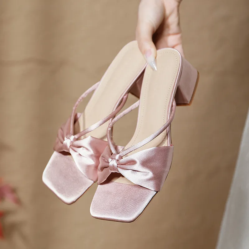 TATAYA Slide Slippers Women's Apricot-4