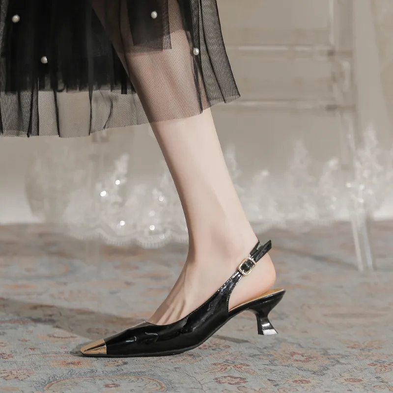 TATAYA Slim Heel High Heels 5cm Women's-1