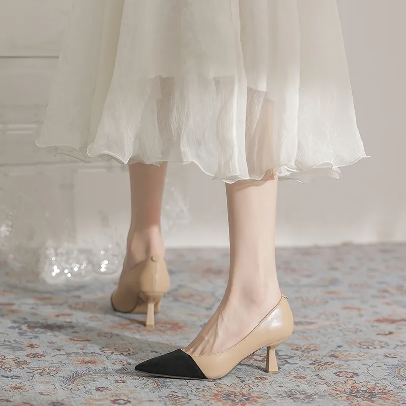 TATAYA Slim Heel High Heels 6cm Women's-9