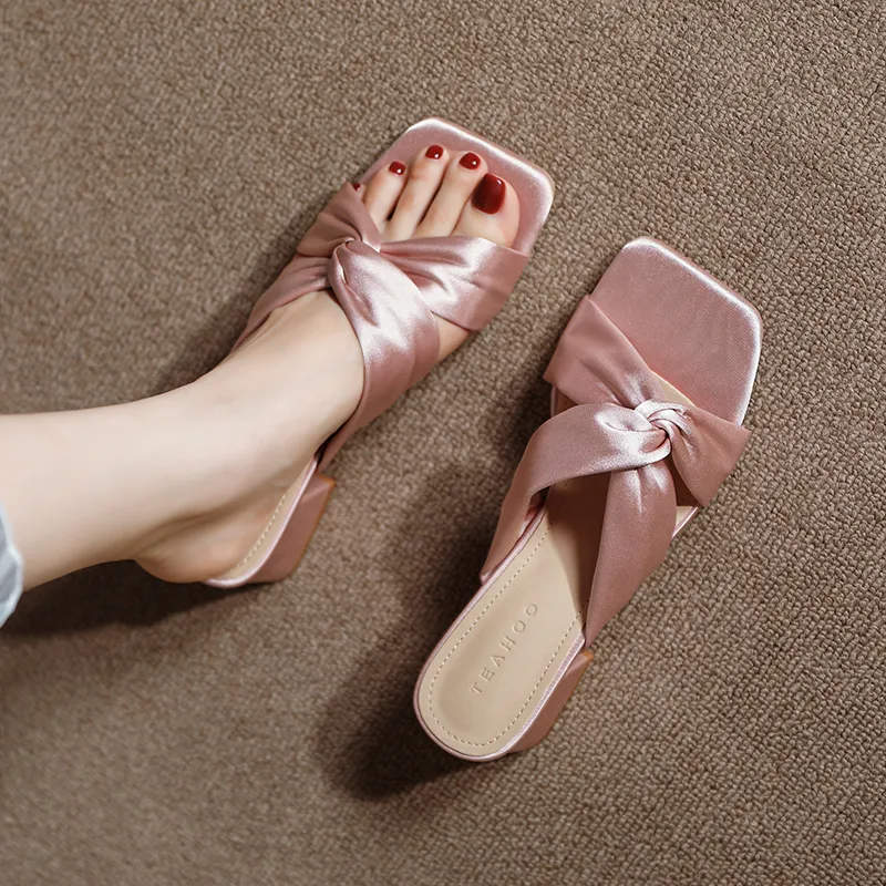 TATAYA Slide Slippers Women's Apricot-3