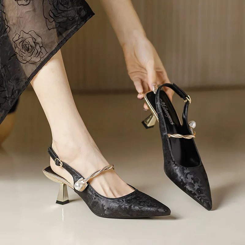 TATAYA Slim Heel High Heels 6cm Women's-6