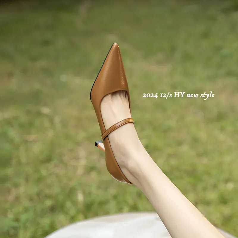 TATAYA High Heels Women's Light Brown, Beige-8
