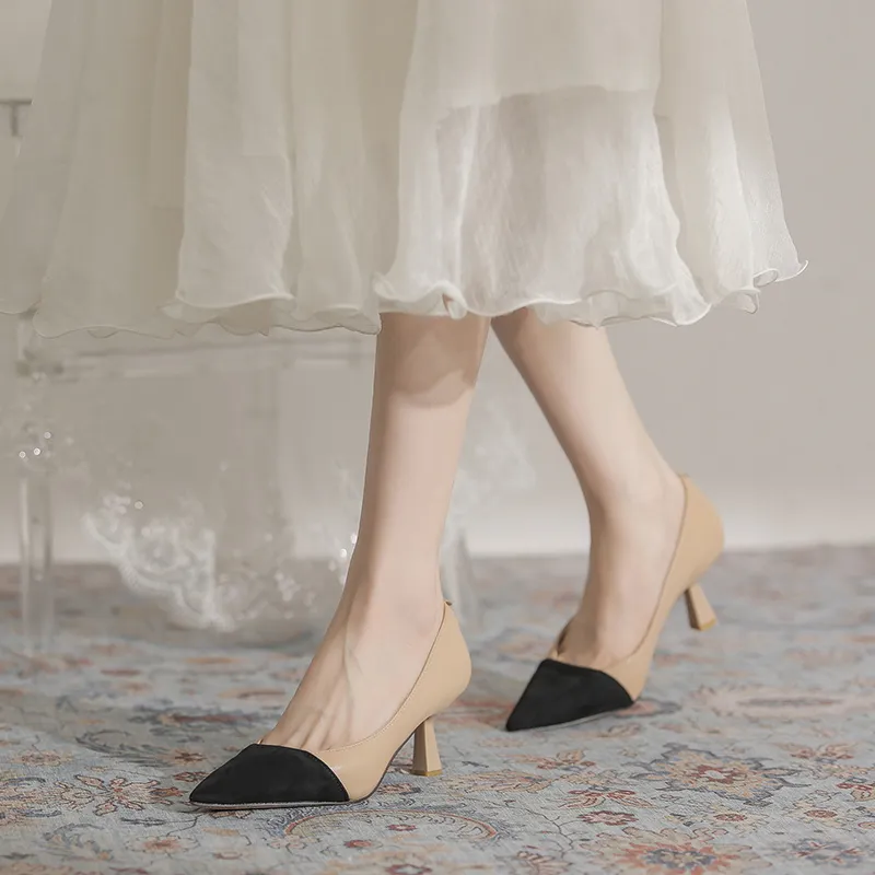 TATAYA Slim Heel High Heels 6cm Women's-7
