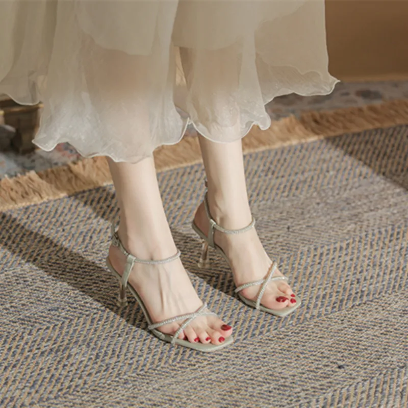 TATAYA One Strap Sandals 7cm Women's-5