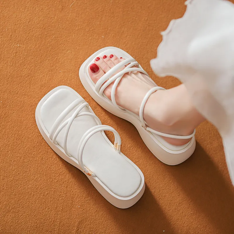 TATAYA Rubber Sole Abrasion Resistant Slide Slippers Women's-2