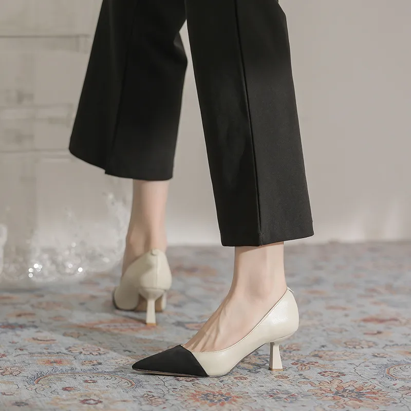 TATAYA Slim Heel High Heels 6cm Women's-4