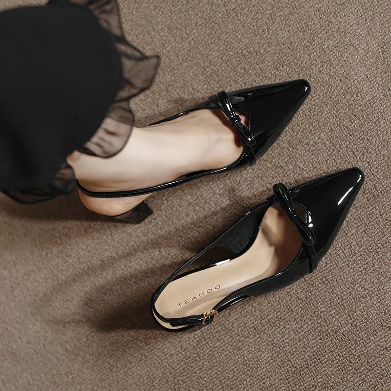 TATAYA Chunky Heel High Heels 8CM Women's-12
