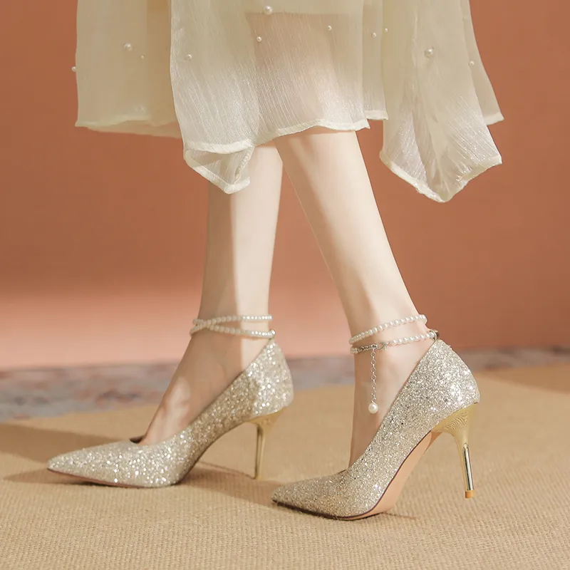 TATAYA Slim Heel High Heels 8.5cm Women's-7