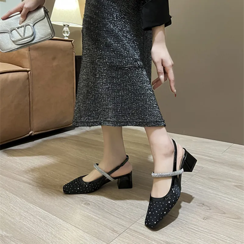 TATAYA Chunky Heel High Heels Women's-7