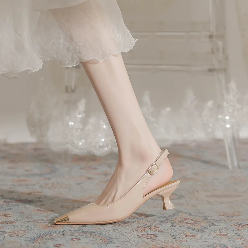 TATAYA Slim Heel High Heels 5cm Women's-6