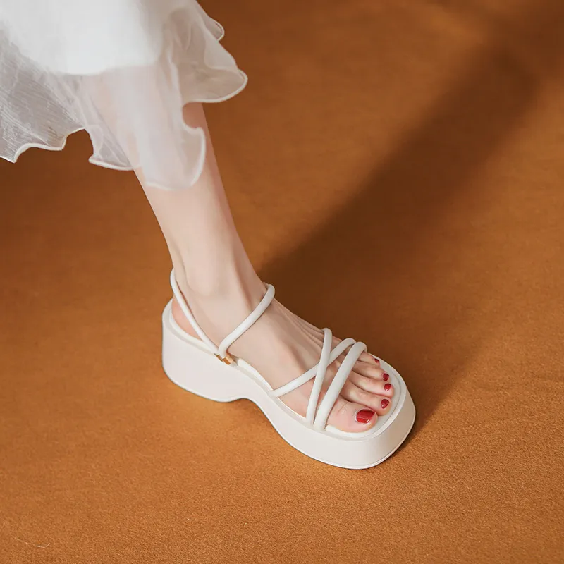 TATAYA Rubber Sole Abrasion Resistant Slide Slippers Women's-4