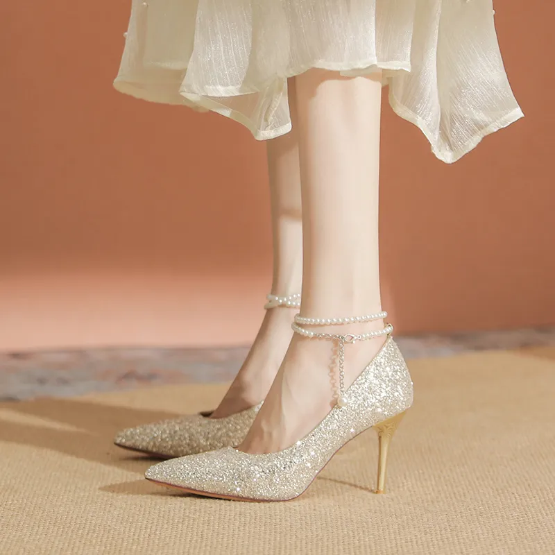 TATAYA Slim Heel High Heels 8.5cm Women's-8