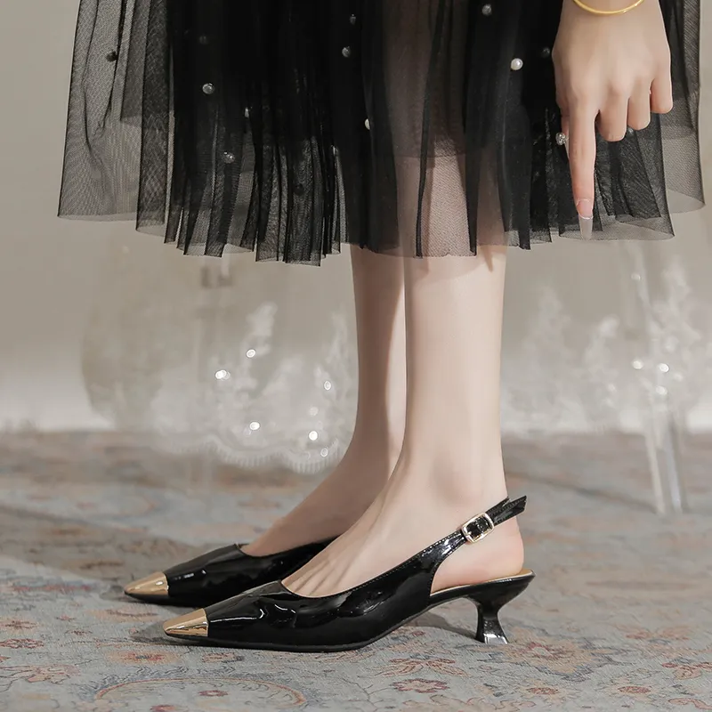 TATAYA Slim Heel High Heels 5cm Women's-2