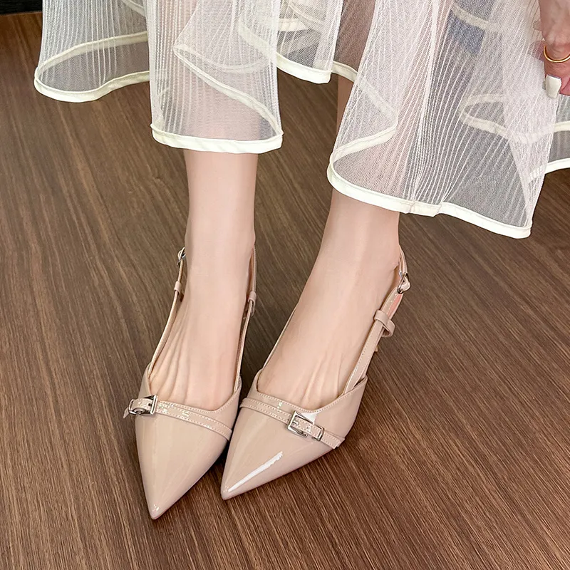 TATAYA Slim Heel High Heels 7cm Women's-9