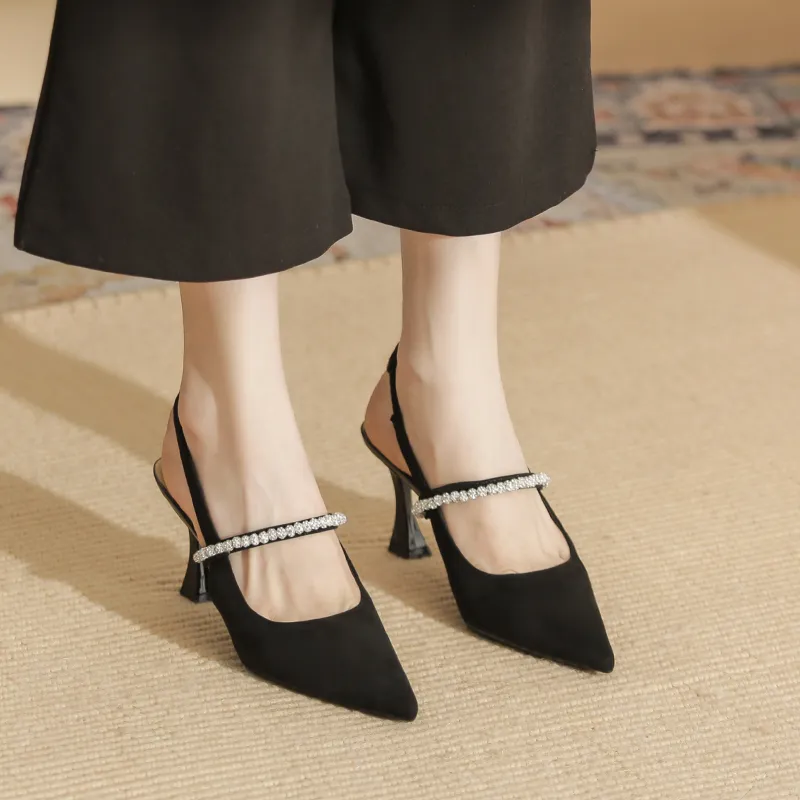 TATAYA Slim Heel High Heels Women's-2
