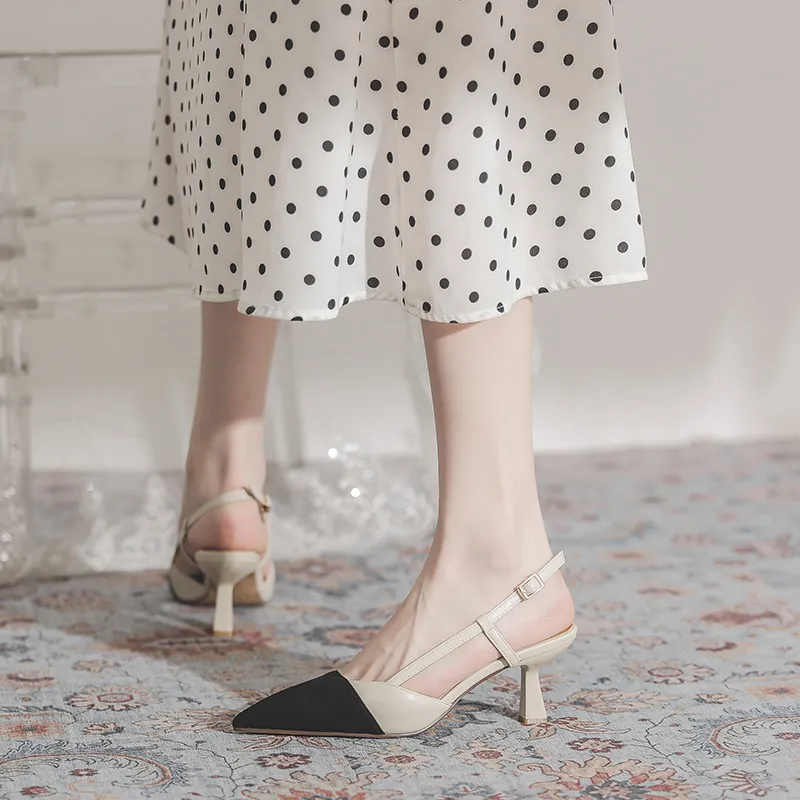 TATAYA Slim Heel High Heels 6cm Women's-3