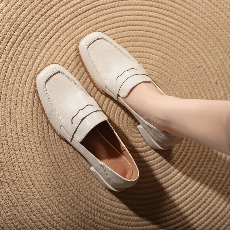TATAYA Loafers Women's White-7