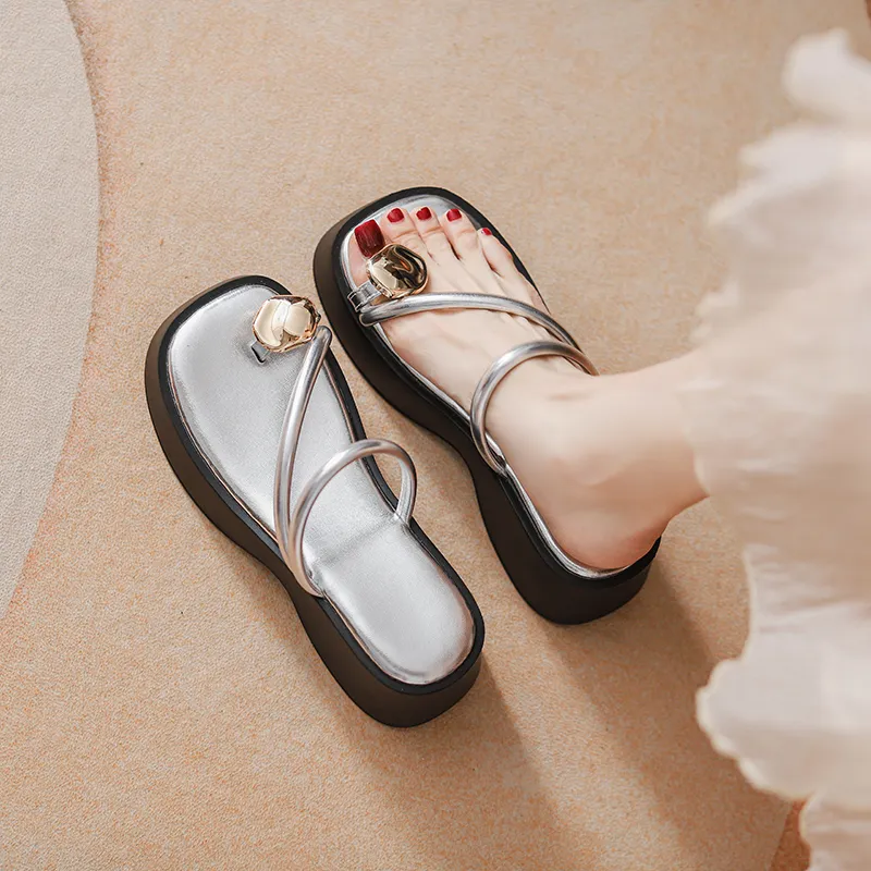 TATAYA Rubber Sole Abrasion Resistant Slide Slippers Women's-3