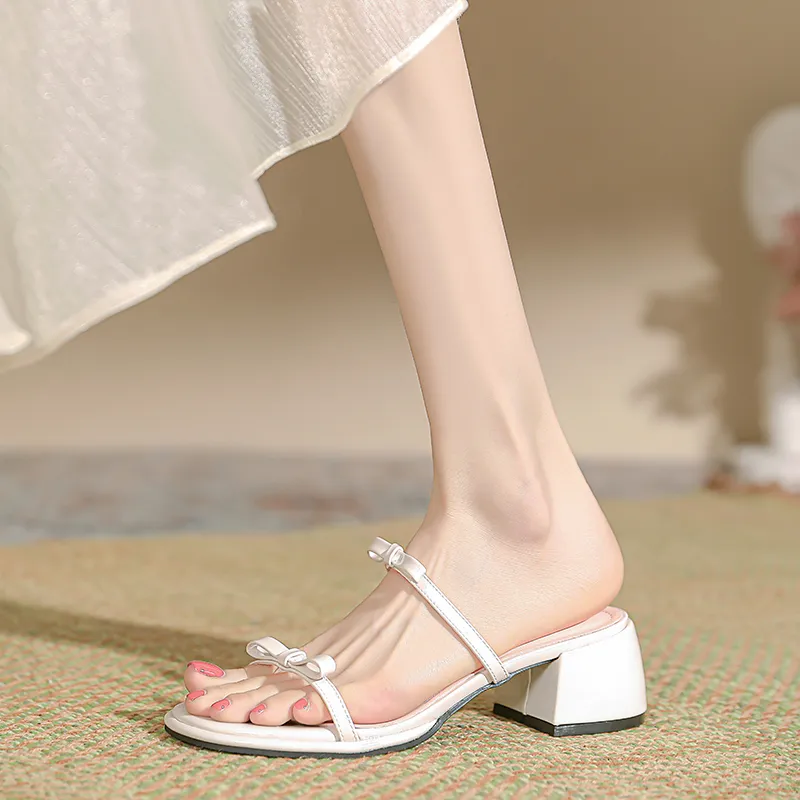 TATAYA Rubber Sole Abrasion Resistant Slide Slippers Women's-12