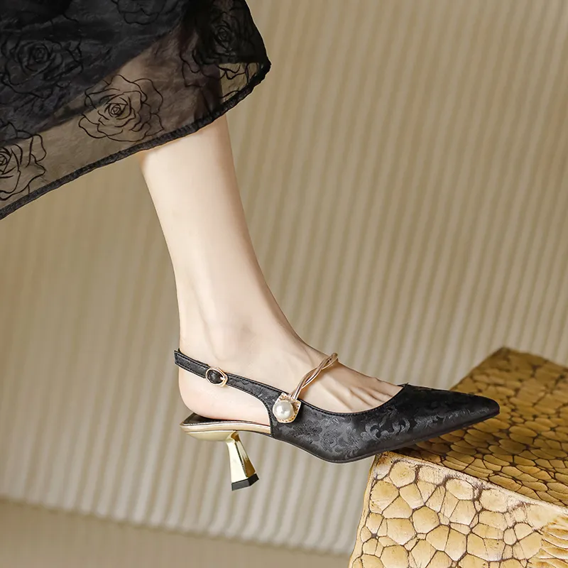 TATAYA Slim Heel High Heels 6cm Women's-9