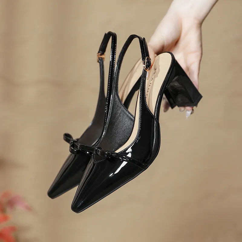 TATAYA Chunky Heel High Heels 8CM Women's-15