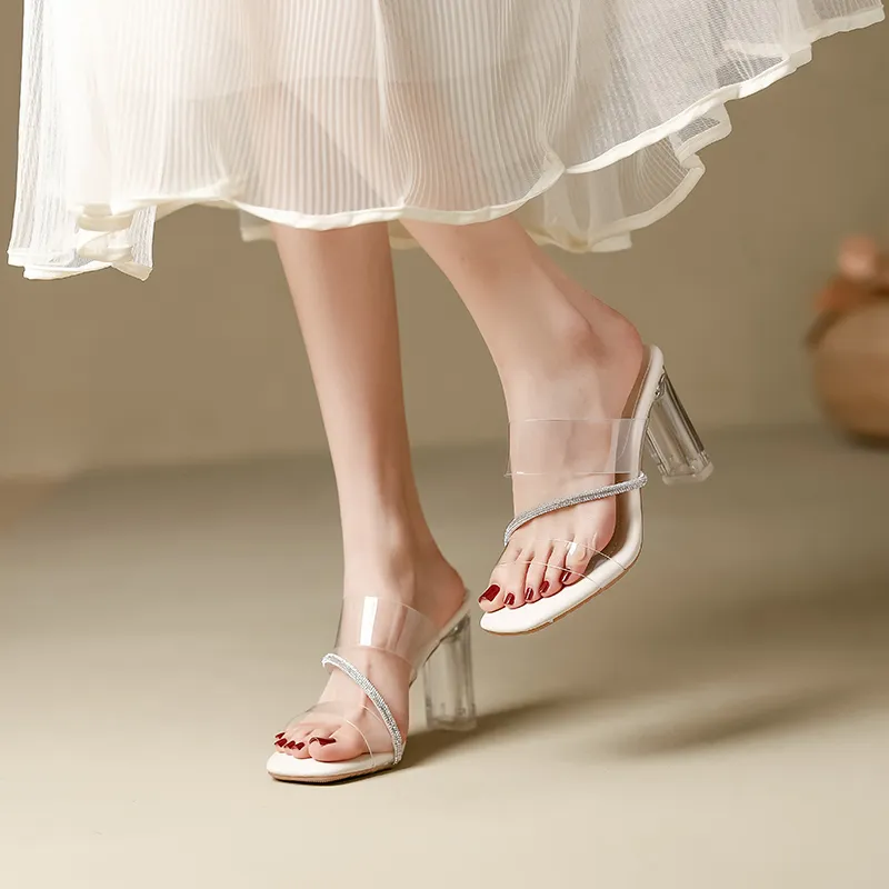 TATAYA Rubber Sole Abrasion Resistant Slide Slippers Women's-2