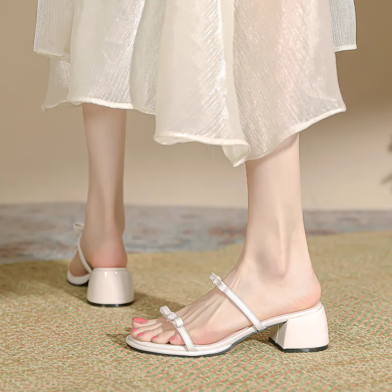 TATAYA Rubber Sole Abrasion Resistant Slide Slippers Women's-13