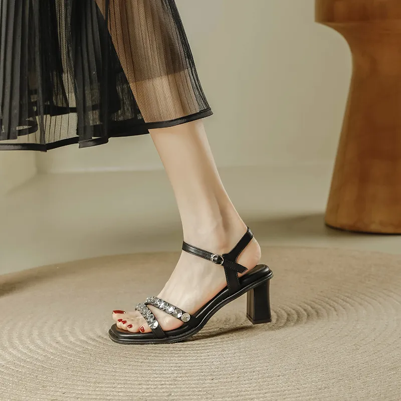 TATAYA One Strap Sandals 6cm Women's-16