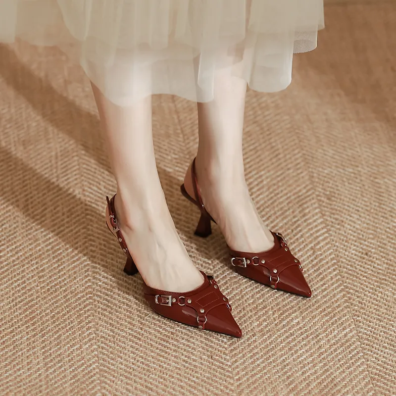 TATAYA Slim Heel High Heels Women's-14