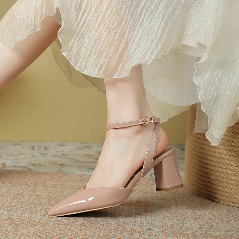 TATAYA Chunky Heel High Heels 6cm Women's-6