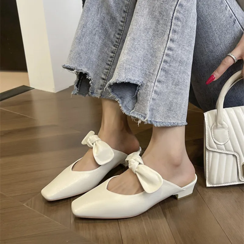 TATAYA Rubber Sole Slip Resistant Closed Toe Slippers Women's-5