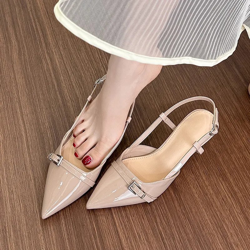 TATAYA Slim Heel High Heels 7cm Women's-6