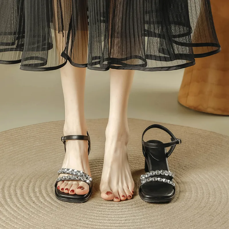 TATAYA One Strap Sandals 6cm Women's-14